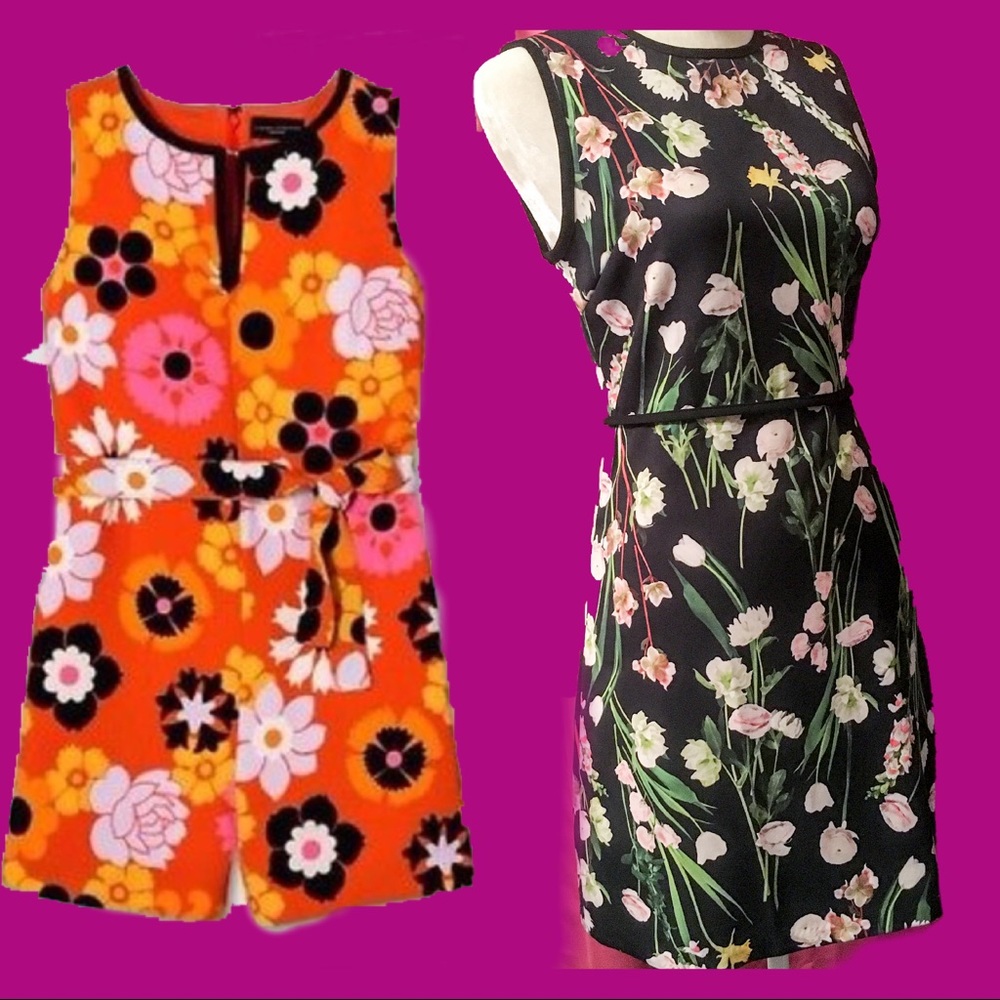 2-4-1 Victoria Beckham Target Romper &Dress Bundle